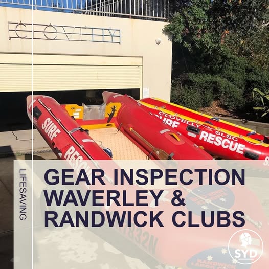 Gear Inspaction for Waverley & Randwick Clubs