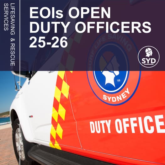 EOIs Open Duty Officers 2025-26