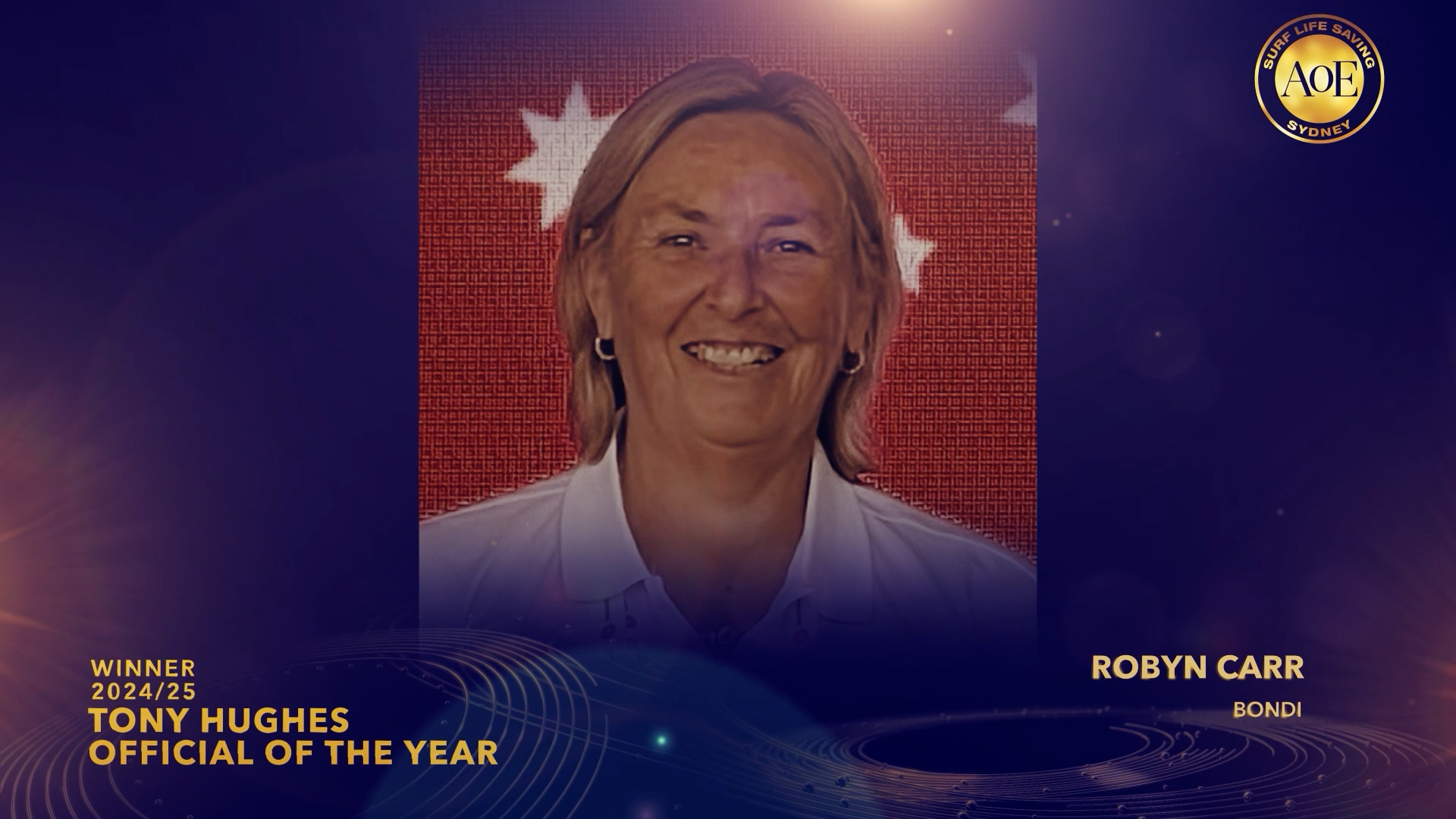 AOE Official of the Year – Winner