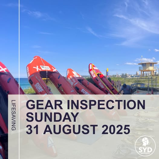 Gear Inspection Sunday 31 August 2025