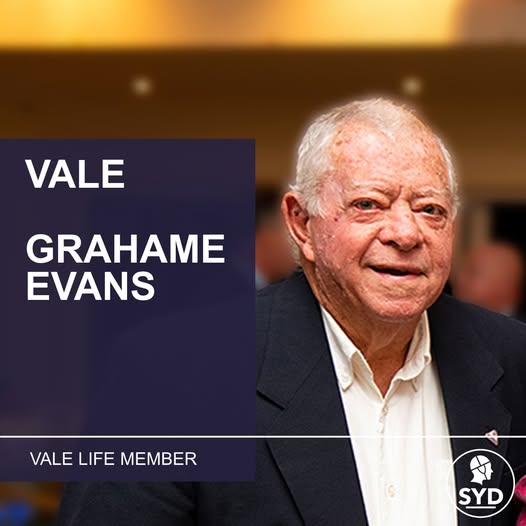 Vale Grahame Evens Funeral Details