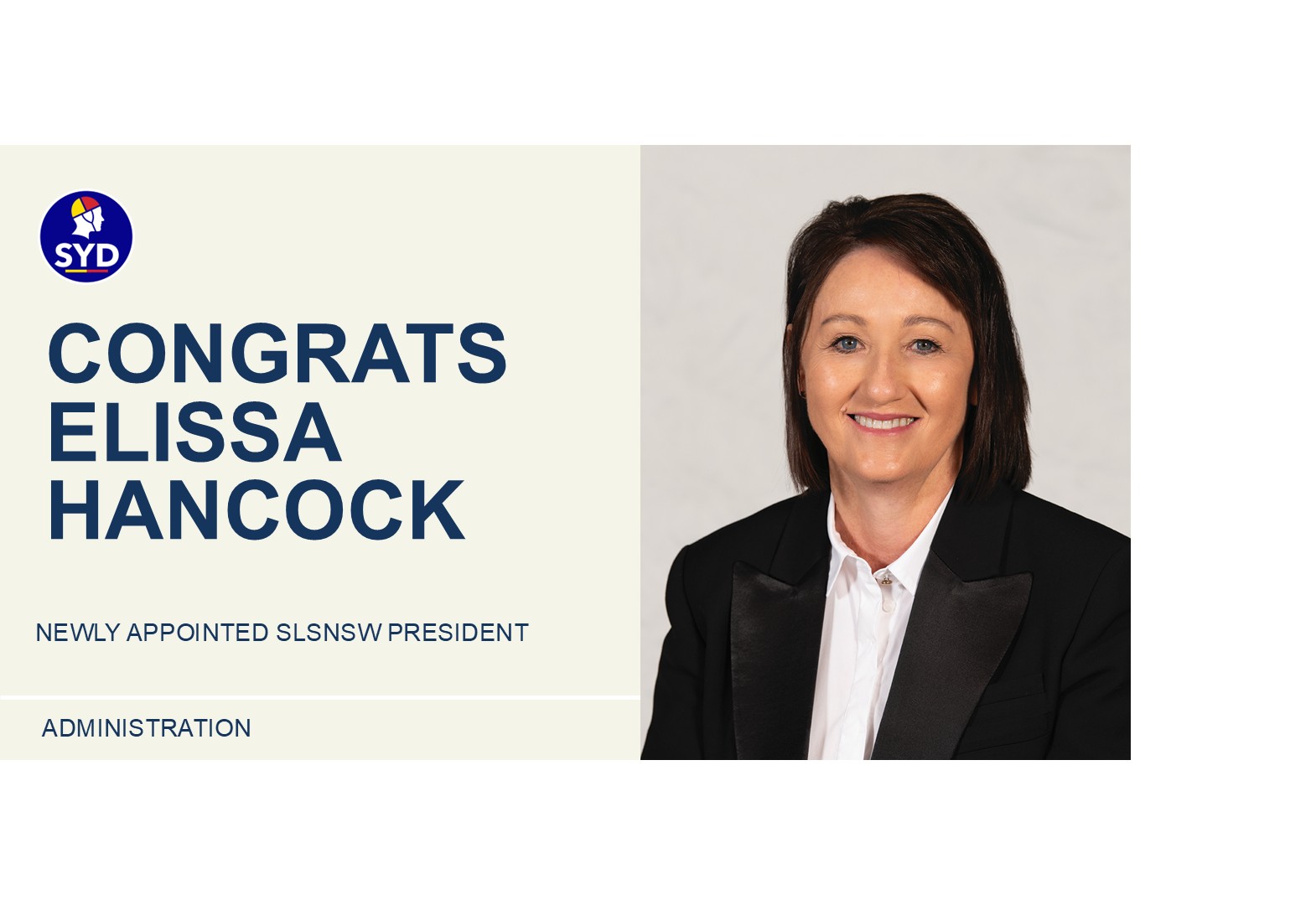 Congratulations Elissa Hancock