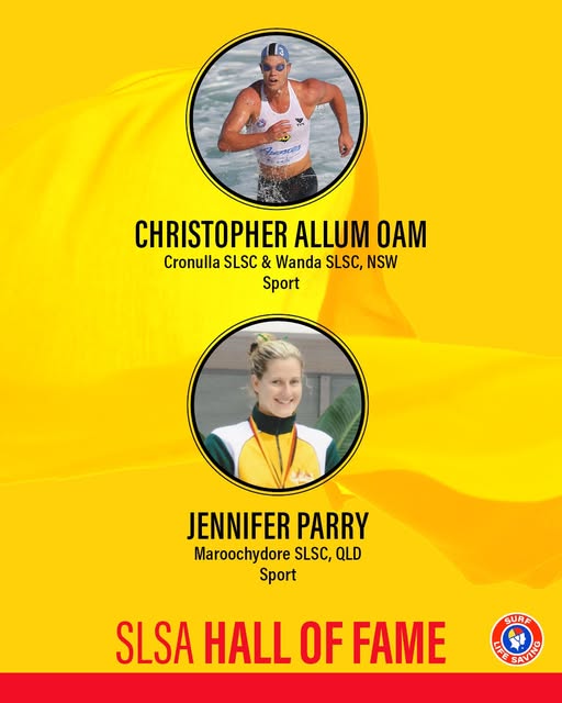 Congratulations SLSA Hall of Fame recipient Chris Allum