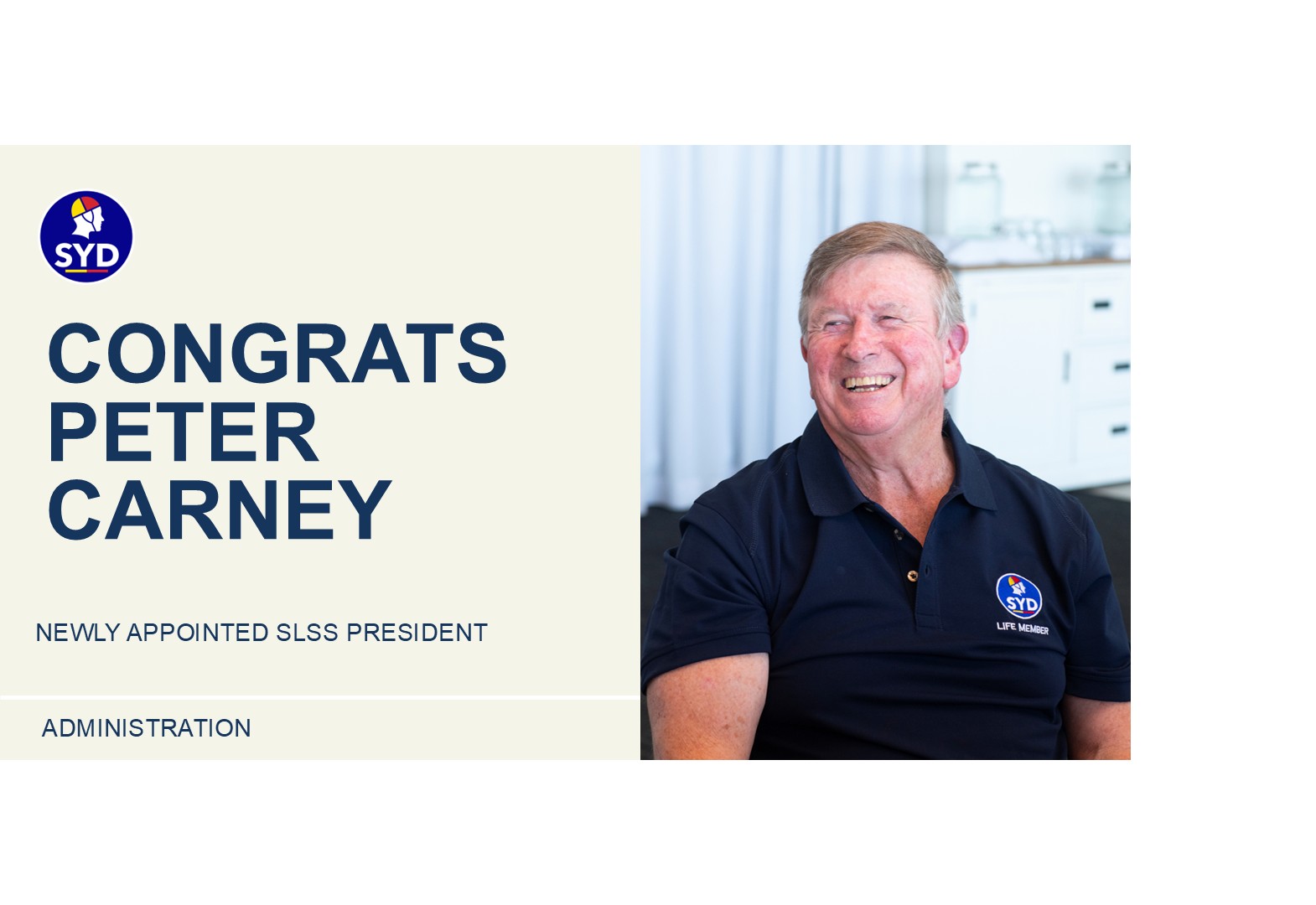 Surf Life Saving Sydney Welcomes New President